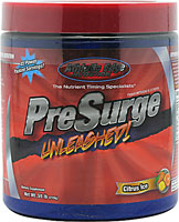 Athletic edge nutrition - Pre-surge unleashed citrus 45 